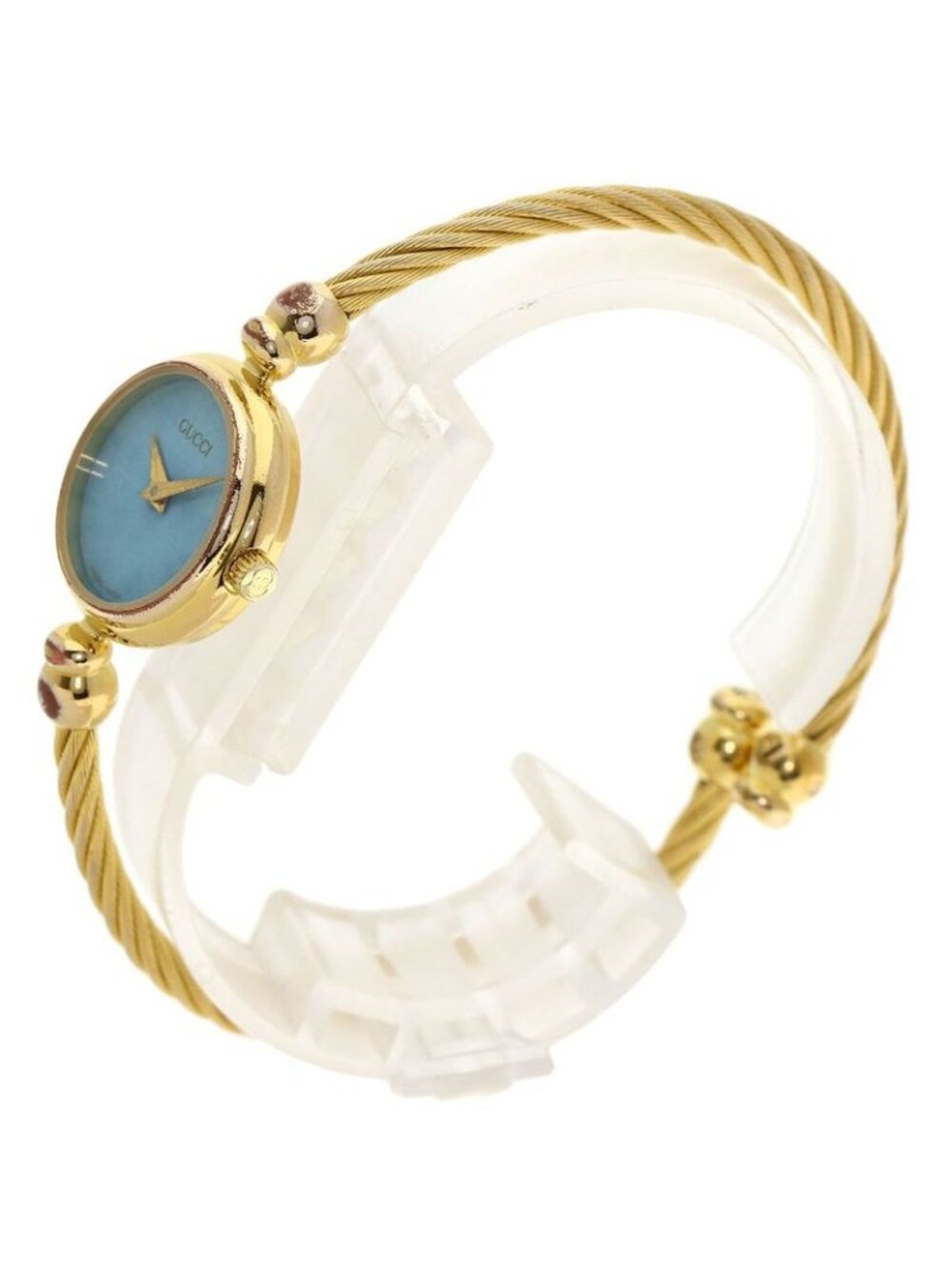 Gucci Round Face Turquoise Watch - Picture 2 of 15